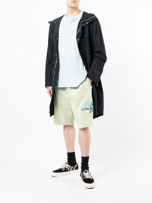 Shorts mit print ausgestellt Undercover grün
