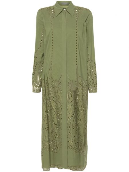 Kleid Alberta Ferretti grün