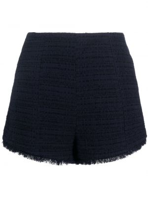 Shorts en tweed Zimmermann bleu