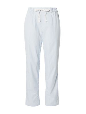 Pruhované bavlnené nohavice Tommy Hilfiger Underwear - biela