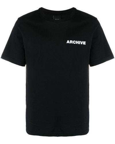 Camiseta con estampado Omc negro