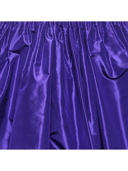 Falda de seda Miu Miu Pre-owned violeta