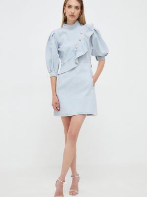 Mini šaty Custommade modré