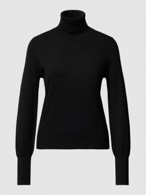 Sweter z wiskozy w jednolitym kolorze Jake*s Collection czarny