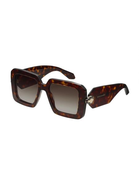 Sonnenbrille mit farbverlauf Bvlgari braun