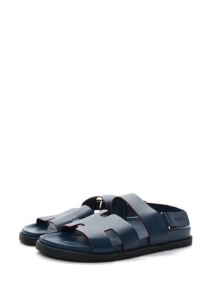 Nahast sandaalid Hermès Pre-owned sinine