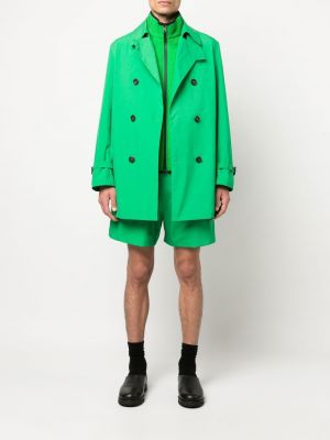 Trumpas paltas Mackintosh žalia