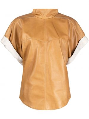 Top Isabel Marant brun