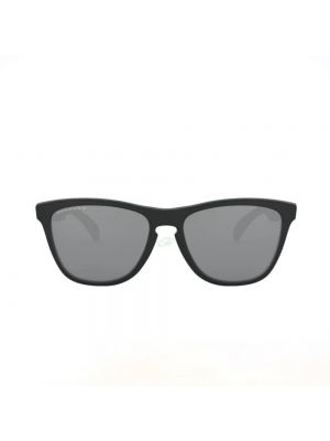 Okulary przeciwsłoneczne z nadrukiem oversize Oakley czarne