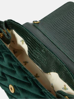 Pikowana torebka Vivienne Westwood zielona