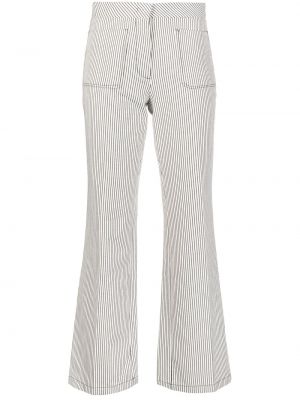 Панталон на райета Giambattista Valli бяло