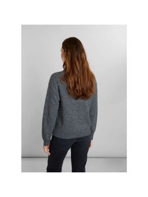 Jersey cuello alto de lana con cuello alto de tela jersey L'exception Paris