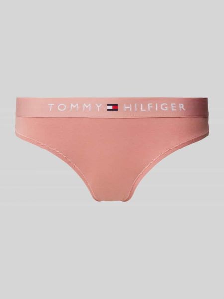 Stringi Tommy Hilfiger różowe