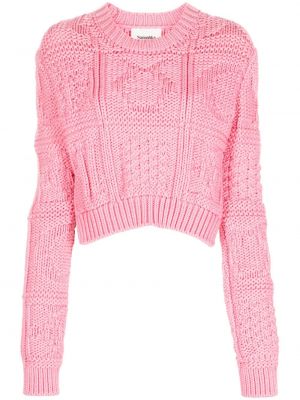 Пуловер Nanushka розово