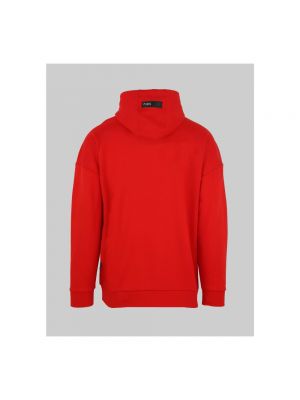 Bluza rozpinana z nadrukiem Plein Sport czerwona