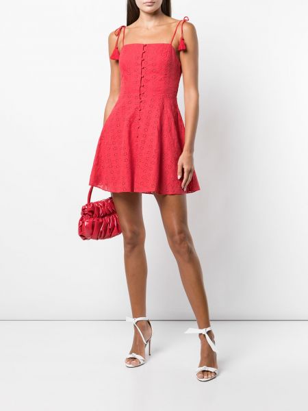 Mini vestido bootcut Alice+olivia rojo