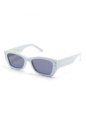 Okulary przeciwsłoneczne z nadrukiem Dior Eyewear niebieskie