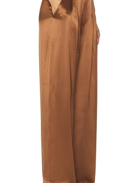 Pantaloni baggy Nonchalant Label marrone