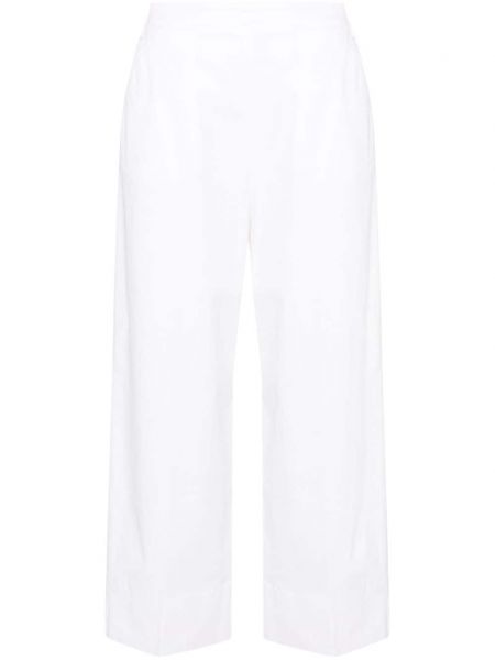 Relaxed прилепнали панталон с пресована гънка Antonelli бяло