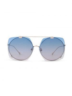 Очки солнцезащитные с принтом с геометрическим узором For Art's Sake синие