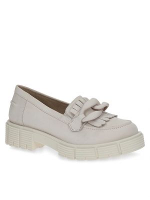 Pantofi loafer Caprice alb
