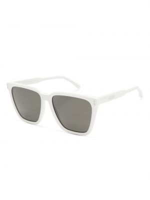 Okulary przeciwsłoneczne z nadrukiem Isabel Marant Eyewear białe
