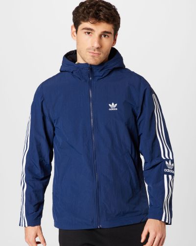 Dvipusis flisas demisezoninė striukė Adidas Originals mėlyna