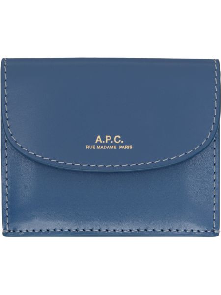 Синий кошелек A.p.c.