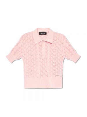 Poloshirt Dsquared2 pink