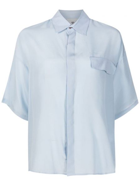 Zīda krekls ar kabatām Misci