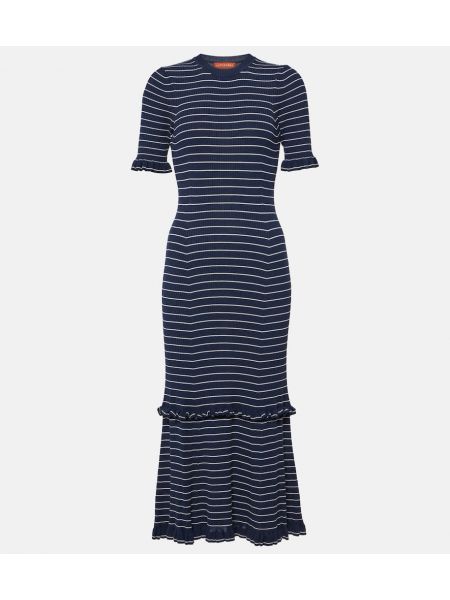 Robe longue Altuzarra bleu