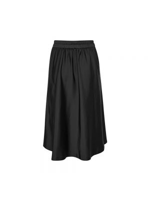 Falda midi Inwear negro