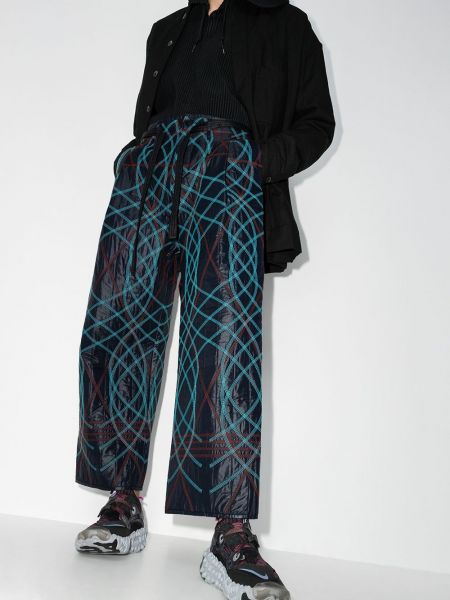Pantalones con bordado con estampado geométrico Craig Green