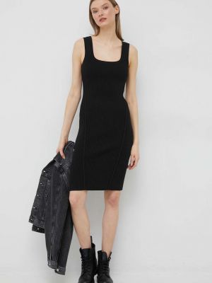 Calvin Klein ruha fekete, midi, testhezálló