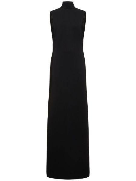 Viskose dress Alberta Ferretti svart