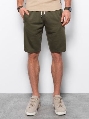 Pantaloni scurți cu buzunare Ombre verde