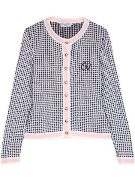 Cardigan lung cu broderie Christian Dior Pre-owned