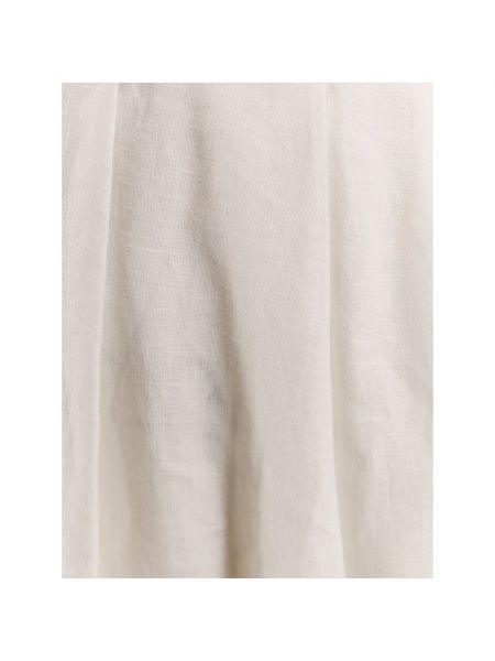Falda midi Lavi blanco