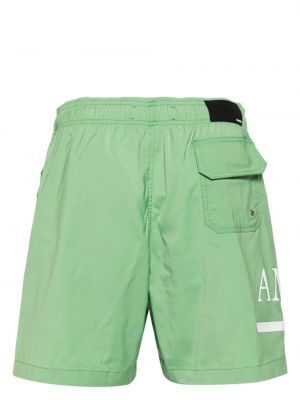 Shorts à imprimé Amiri vert