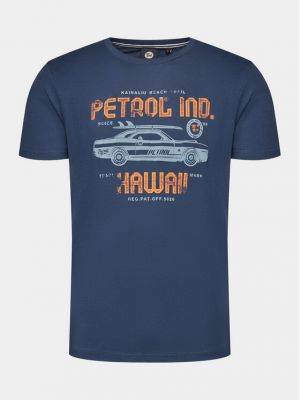 T-shirt Petrol Industries bleu