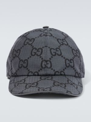 Cappello con visiera di nylon Gucci