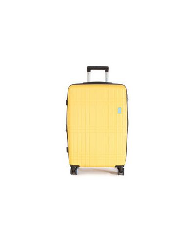 Желтый чемодан Dielle