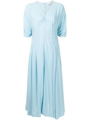 Midi haljina od krep 3.1 Phillip Lim plava