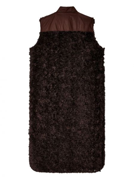 Siuvinėtas marškininė suknelė Niccolò Pasqualetti ruda