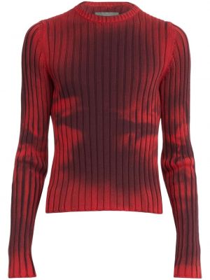 Памучен пуловер с принт Ferragamo