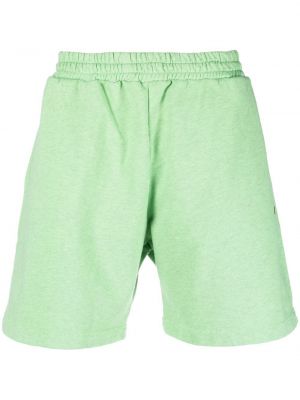 Sportshorts med broderi Msgm grön