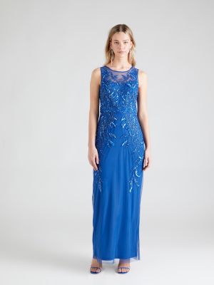 Вечерна рокля Papell Studio синьо