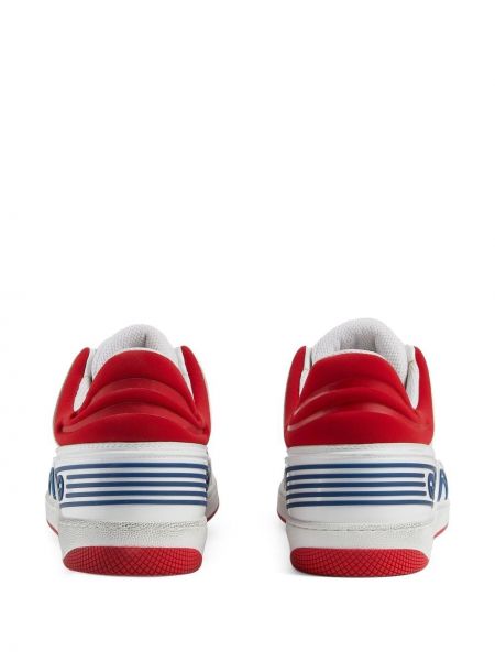 Sneakersy sznurowane koronkowe Gucci Basket