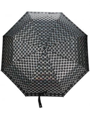 Poliészter esernyő nyomtatás Karl Lagerfeld - fekete