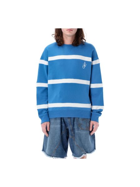 Sweatshirt mit rundem ausschnitt Jw Anderson blau